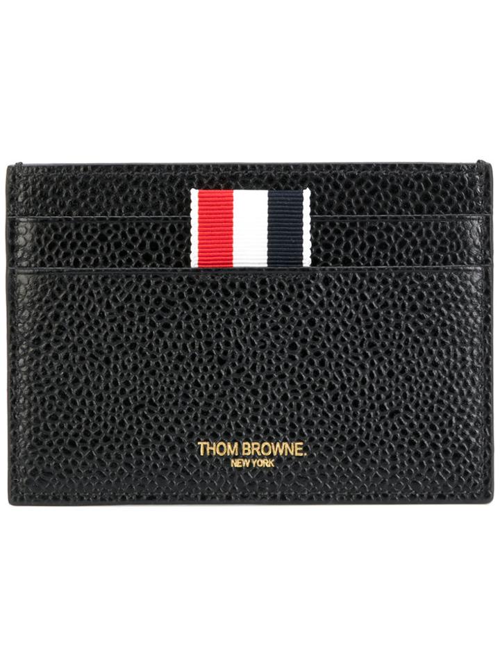 Thom Browne Pebble Grain Cardholder - Black