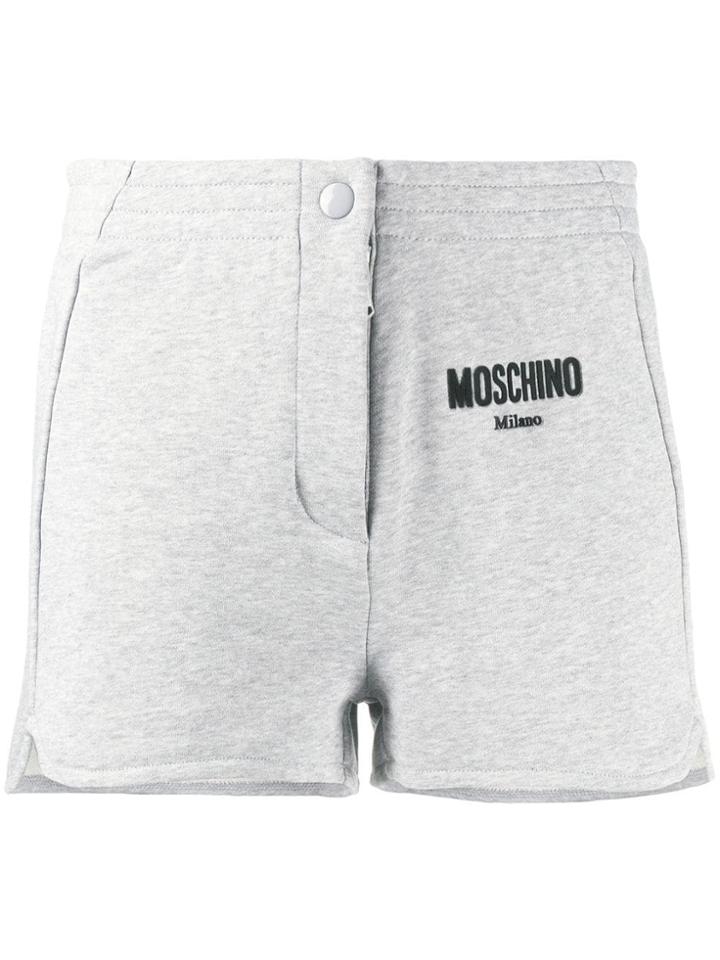 Moschino Casual Logo Shorts - Grey