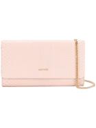 Lanvin Mini Chain Wallet - Pink & Purple