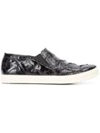 Rick Owens Mastodon Deck Sneakers - Black