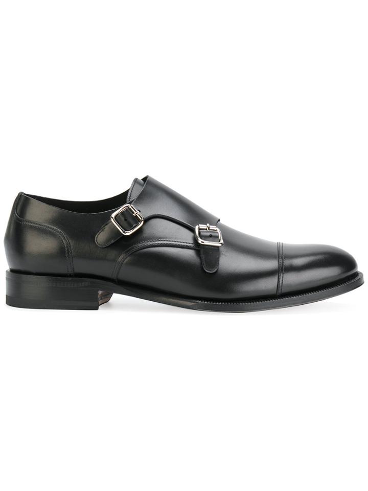 Dsquared2 Missonary Monk Strap Shoes - Black