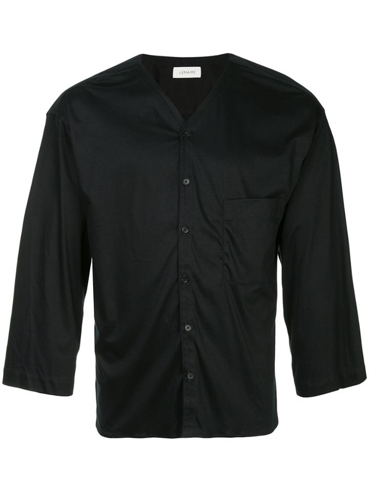 Lemaire Button-up Top - Black