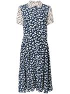 Marni Floral Printed Dress - Blue
