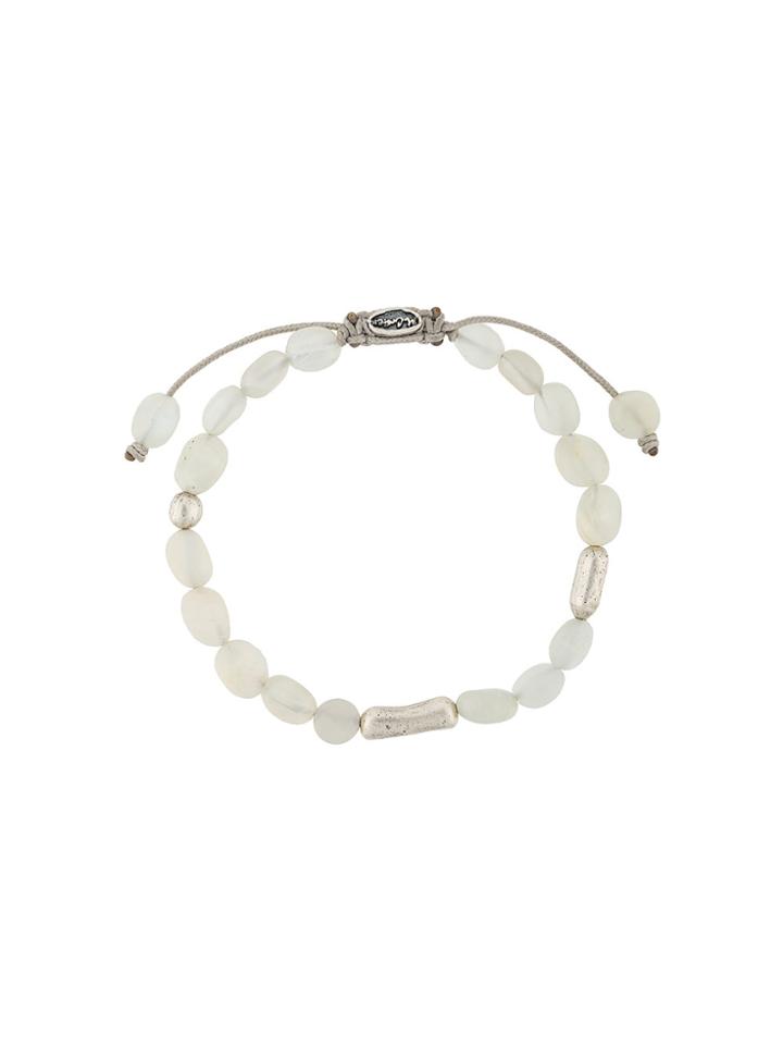 M. Cohen Gemstone Sterling Bracelet - White