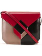 Pierre Hardy 'prism' Shoulder Bag - Red