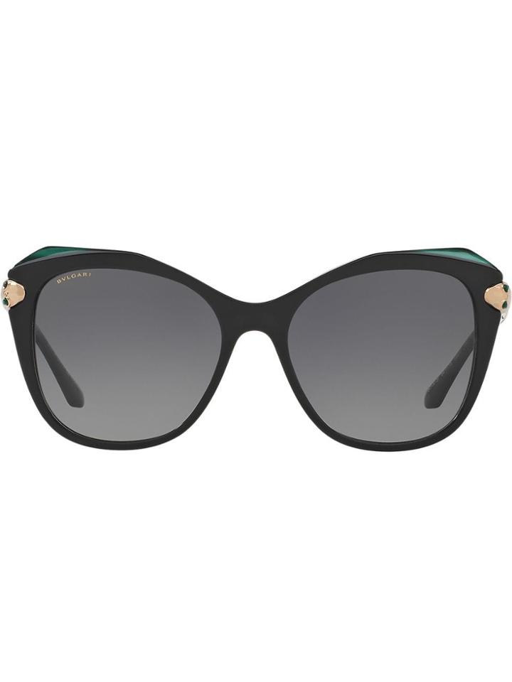 Bulgari Oversized Sunglasses - Black