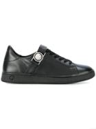 Versus Logo Strap Sneakers - Black