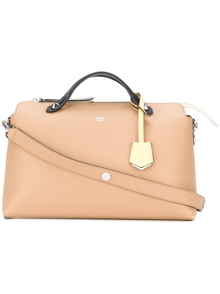 Fendi - By The Way Shoulder Bag - Women - Leather - One Size, Nude/neutrals, Leather
