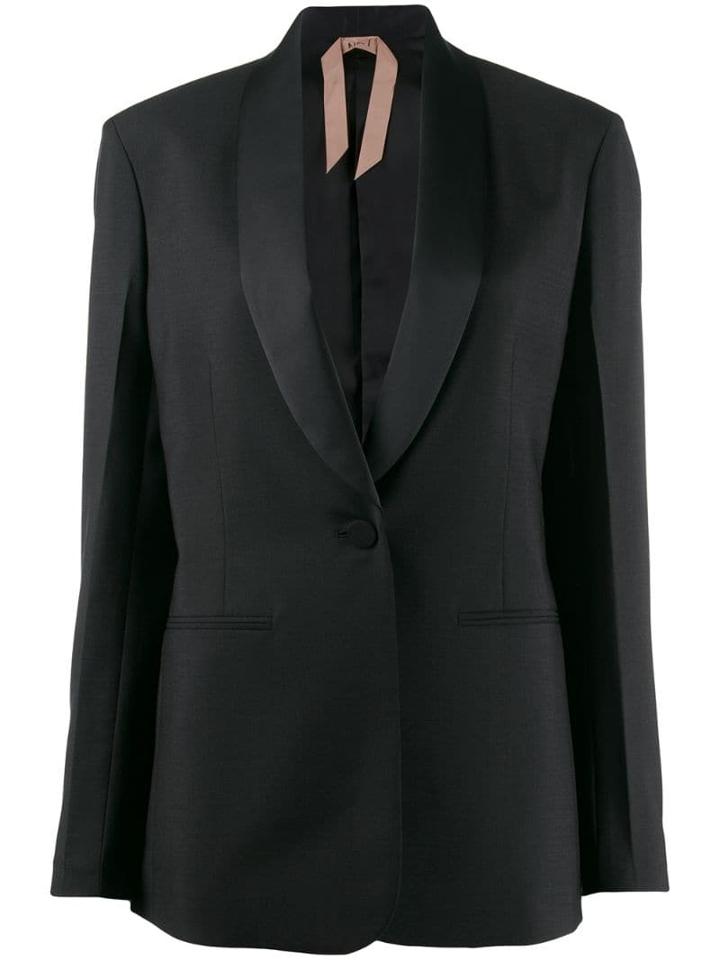 Nº21 Shawl Collar Blazer - Black