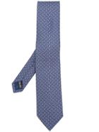 Salvatore Ferragamo Penguin Print Tie - Blue
