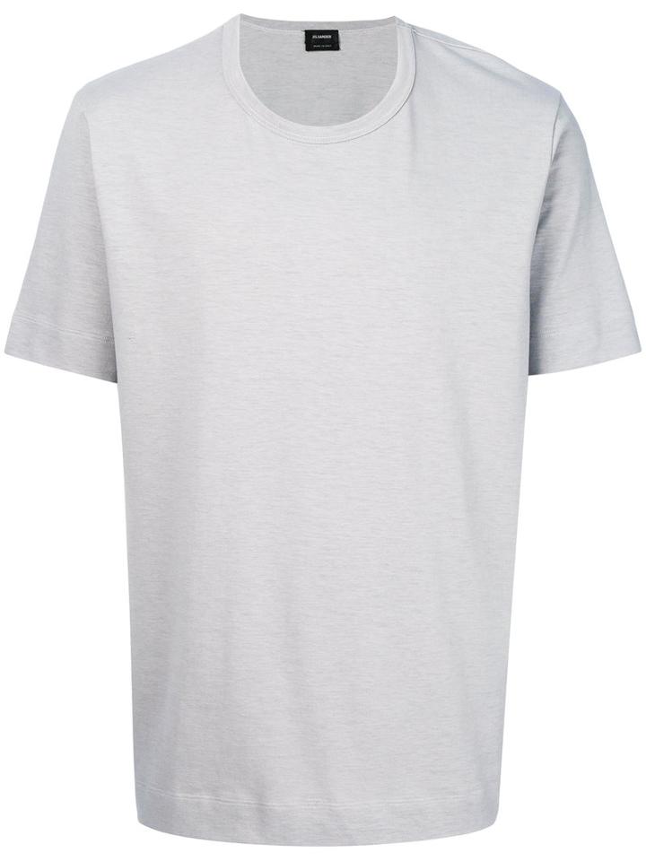 Jil Sander - Basic T-shirt - Men - Cotton - S, Grey, Cotton