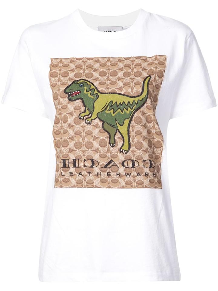 Coach Signature Rexy T-shirt - White
