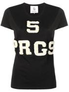 5 Progress Textured Logo T-shirt - Black