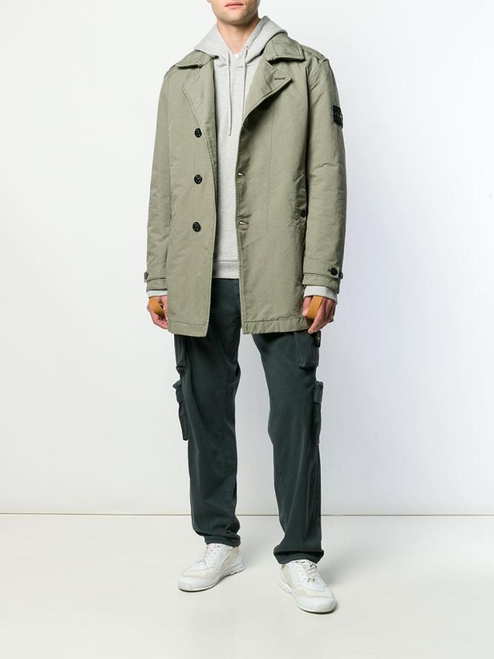Helmut Lang Hoodie With Hand Straps - Grey