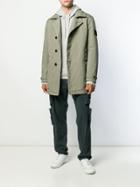 Helmut Lang Hoodie With Hand Straps - Grey