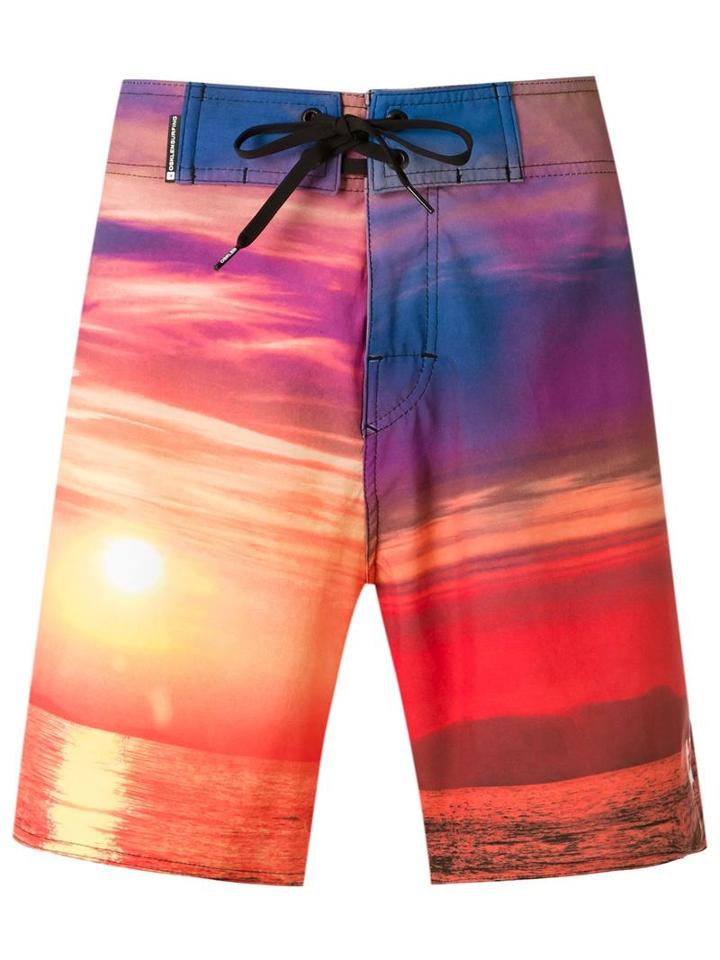 Osklen - Printed Swim Shorts - Men - Polyester/spandex/elastane - 46, Polyester/spandex/elastane