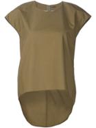 Adam Lippes Hi-low Top - Green