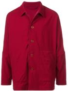 Casey Casey Oversized Button Shirt - Red