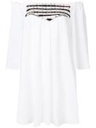 Missoni Mare Off The Shoulder Dress - White