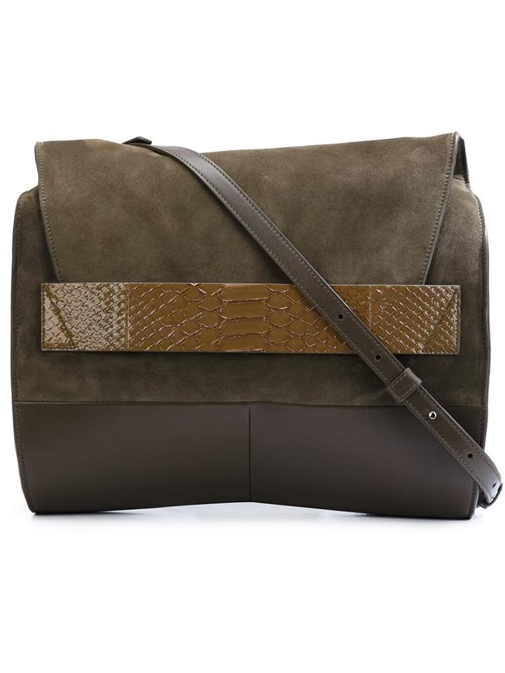 Narciso Rodriguez Python Skin Detail Shoulder Bag