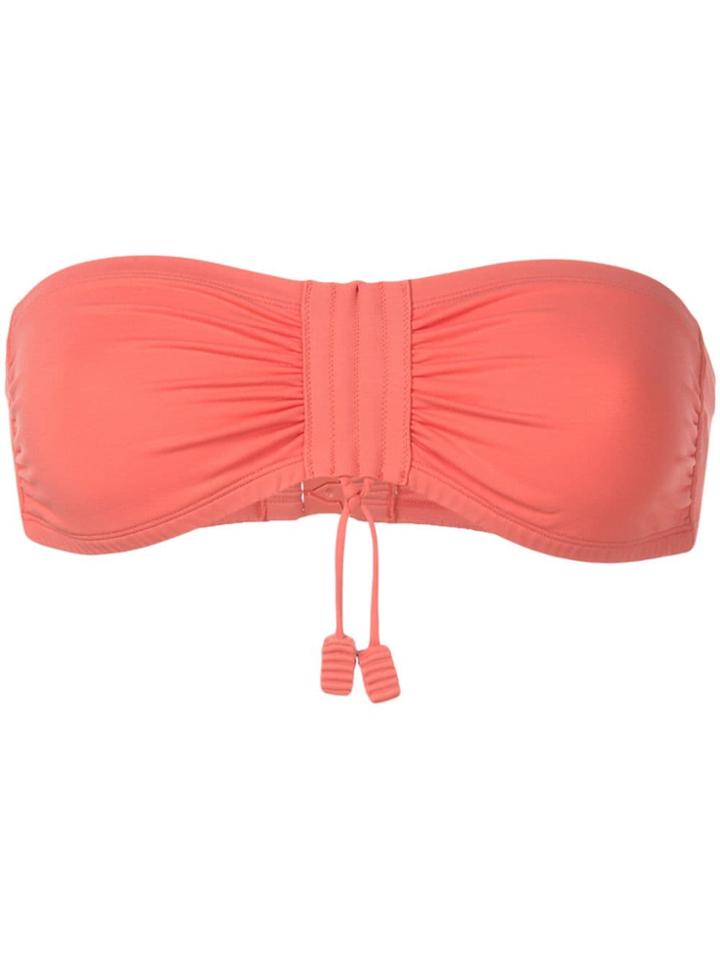 Eres Tassel Embellished Bikini Top - Pink