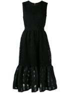 Marco Bologna - Lace Dress - Women - Cotton/polyamide - 40, Black, Cotton/polyamide