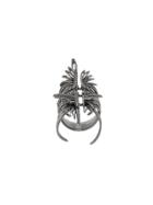 Cristina Ortiz Adjustable Fit Ring - Black