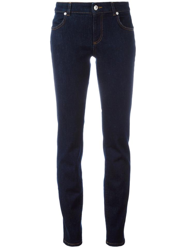 Versus Lion Head Skinny Jeans - Blue