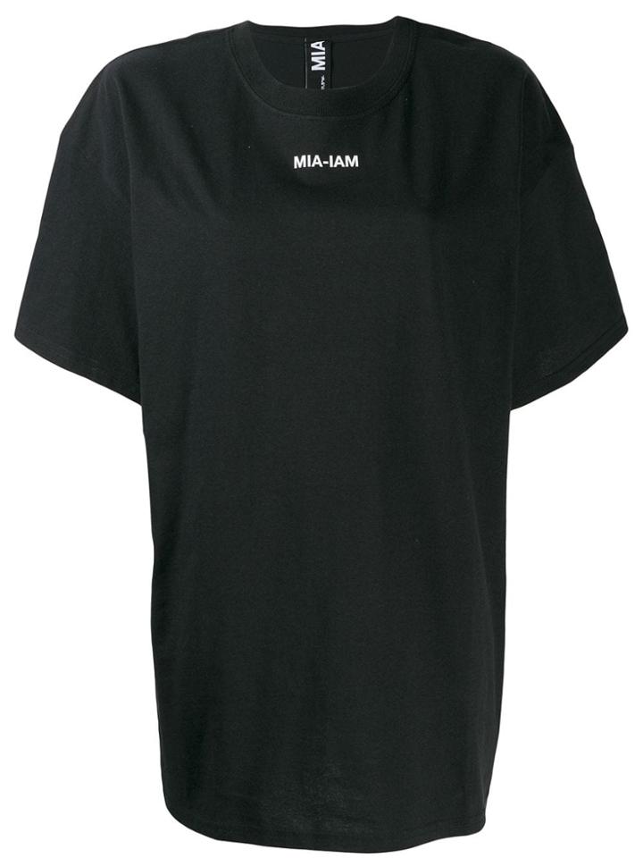 Mia-iam Statement T-shirt - Black