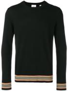Burberry Icon Stripe Sweater - Black
