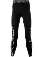 Adidas Techfit Leggings, Men's, Size: Large, Black, Polyester/spandex/elastane