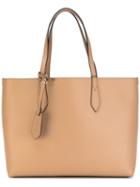 Burberry - 'lavenby' Large Reversible Shopper - Women - Calf Leather - One Size, Brown, Calf Leather