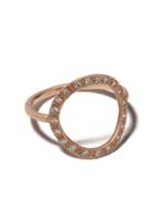 Brooke Gregson 14kt Rose Gold Diamond Infinity Ring