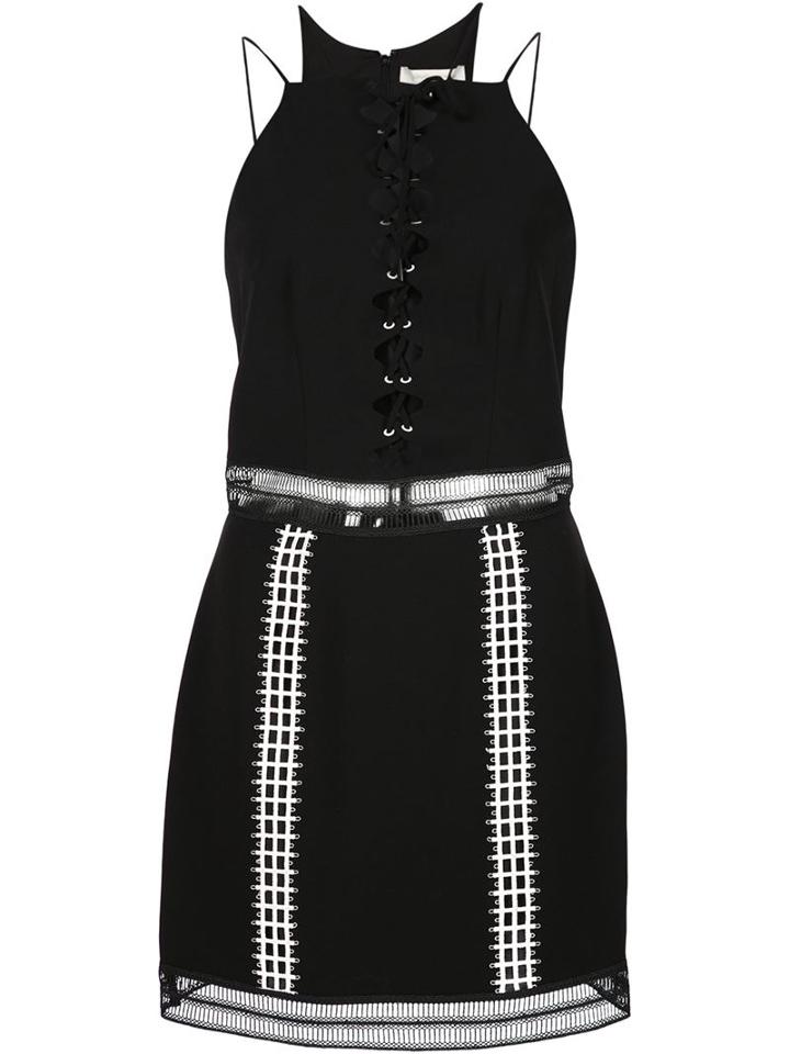 Jonathan Simkhai Lace-up Mini Dress