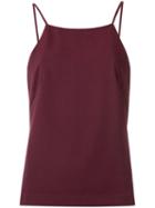 Olympiah - Plain Top - Women - Polyester/spandex/elastane - 42, Red, Polyester/spandex/elastane