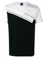 Boss Hugo Boss Colour-blocked Logo T-shirt - Black