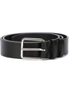 Jil Sander Classic Belt, Women's, Size: 90, Black, Leather