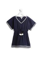 Heidi Klein Kids 'grace' Kaftan Dress, Girl's, Size: 10 Yrs, Blue