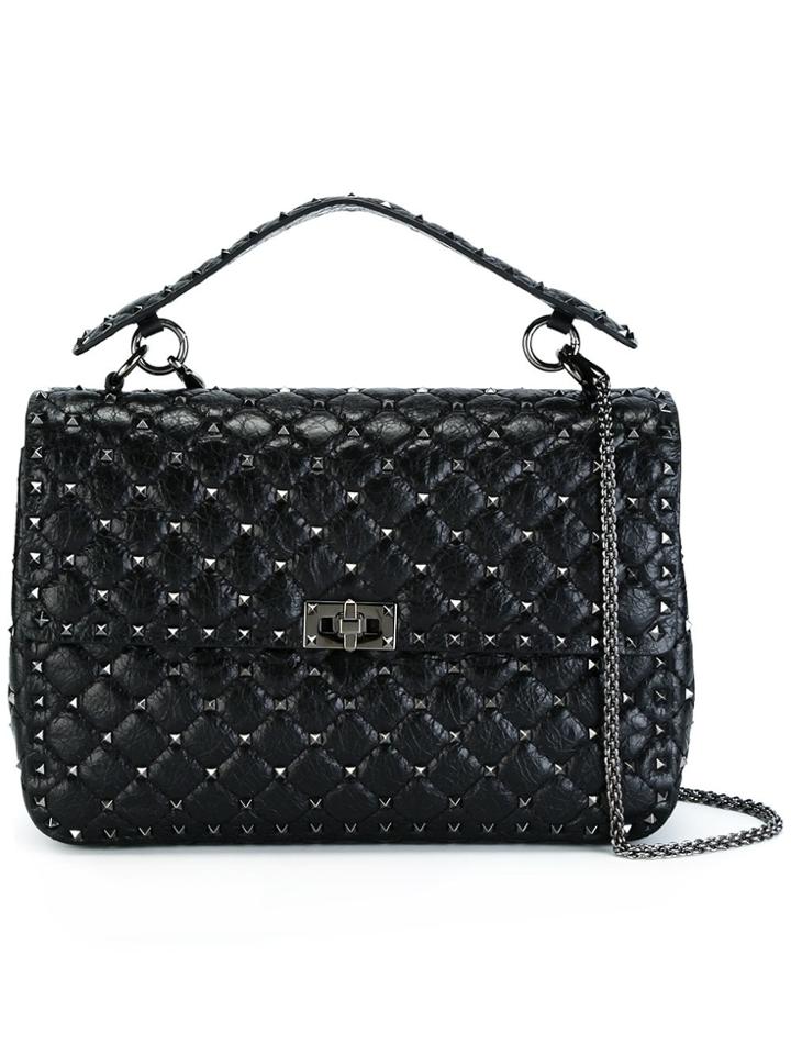 Valentino Garavani Rockstud Crossbody Bag - Black