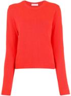 Majestic Filatures Chevron Knit Jumper - Orange