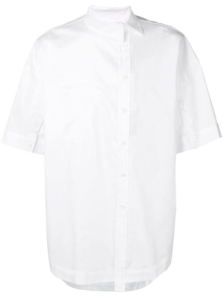 Ader Error Oversized Shortsleeved Shirt - White