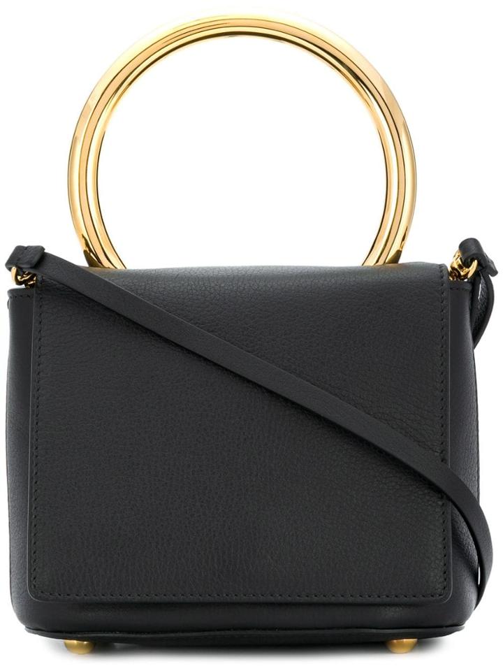 Marni Ring Top Tote Bag - Black