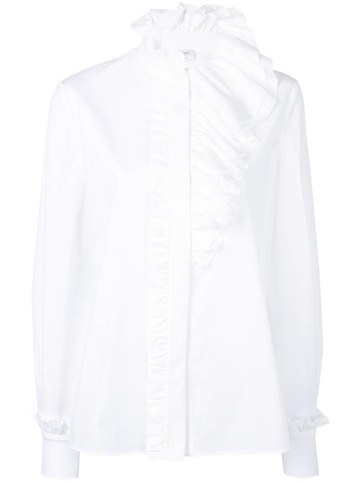Lanvin Ruffle-trimmed Shirt - White