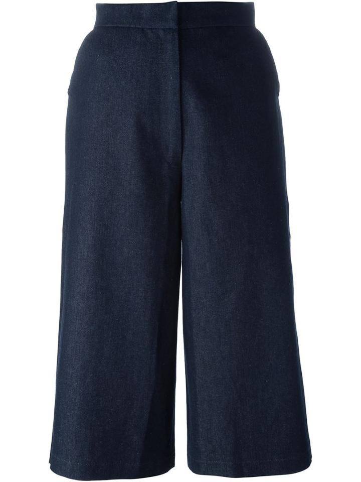 Charlie May Denim Culottes, Women's, Size: 12, Blue, Cotton