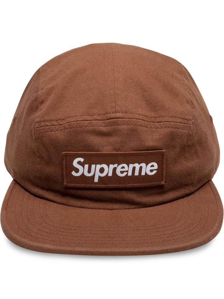 Supreme Military Camp Cap - Brown