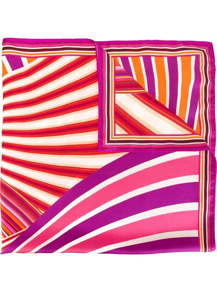 Missoni 'foulard' Multi Stripes Scarf