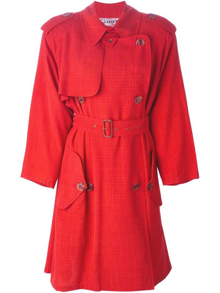 Jean Paul Gaultier Vintage Belted Trench Coat
