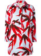 Marni Printed Shirt Dress, Women's, Size: 40, Cotton/linen/flax