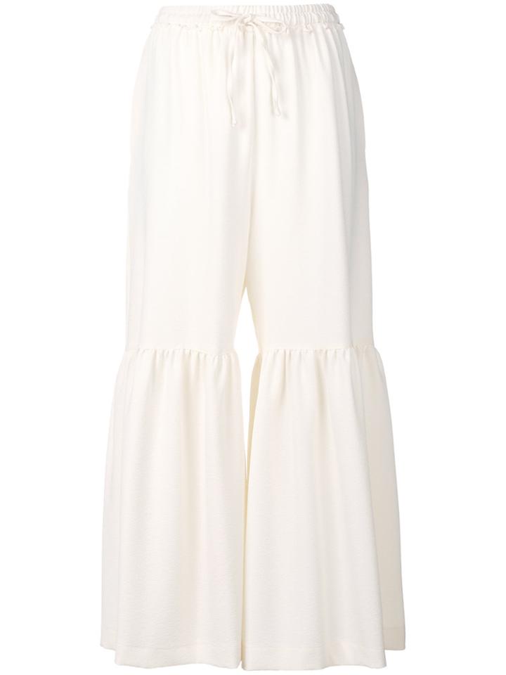 See By Chloé Pantalon Flared Trousers - Nude & Neutrals