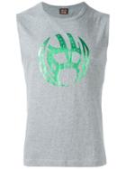 Walter Van Beirendonck Vintage Screen Printed Sleeveless Top - Grey